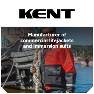 Thundercat Marketing represents Kent: Manufacturer of commercial lifejackets and immersion suits